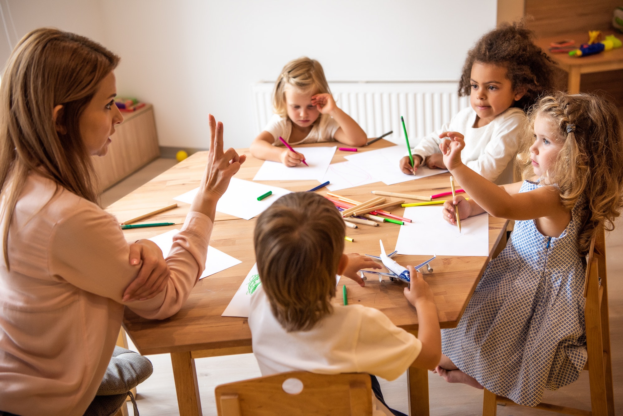 Educatrice enfant crèche